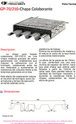 Miniatura de la ficha técnica de Chapa Colaborante