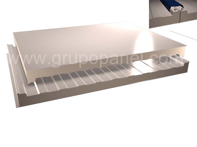 Panel Sandwich cubierta agricola