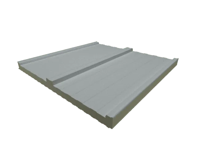 Panel sandwich para cubiertas de edificios industriales